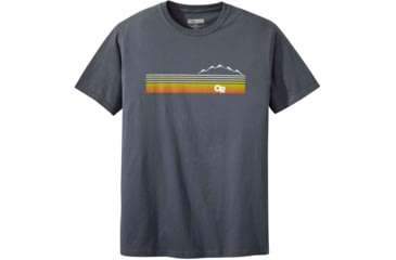 Image of Outdoor Research Ally Short Sleeve Tee - Mens, Night, 2XL, 2760720218010