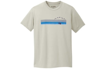 Image of Outdoor Research Ally Short Sleeve Tee - Mens, Slate, Small, 2760720930006