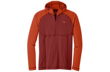 Image of Outdoor Research Alpine Onset Hoody - Mens, Firebrick/Burnt Orange, S, 2681281382006