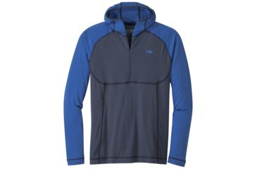 Image of Outdoor Research Alpine Onset Hoody - Mens, Naval Blue/Cobalt, Large, 2681281331008