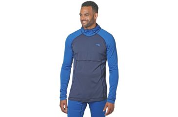 Image of Outdoor Research Alpine Onset Hoody - Mens, Naval Blue/Cobalt, XXL, 2681281331010
