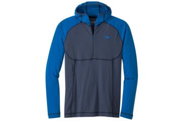 Image of Outdoor Research Alpine Onset Hoody - Mens, Naval Blue/Cobalt, XXL, 2681281331010