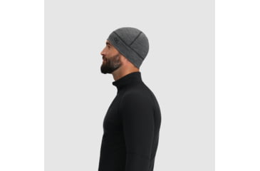 Image of Outdoor Research Alpine Onset Merino 150 Beanie, Black Heather, L/XL, 3222550012016