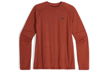 Image of Outdoor Research Alpine Onset Merino 150 Crew - Mens, Brick, Large, 2832110465008