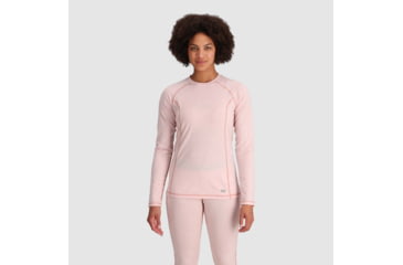 Image of Outdoor Research Alpine Onset Merino 150 Crew - Womens, Sienna Heather, Small, 2832222550006