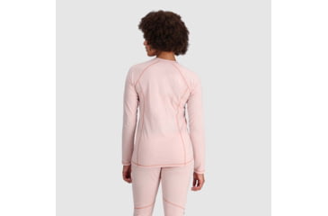 Image of Outdoor Research Alpine Onset Merino 150 Crew - Womens, Sienna Heather, Small, 2832222550006