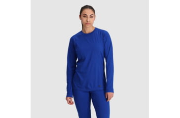Image of Outdoor Research Alpine Onset Merino 150 Crew - Womens, Topaz, Extra Large, 2832222452009