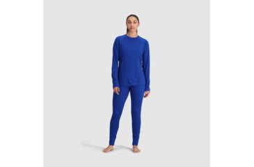 Image of Outdoor Research Alpine Onset Merino 150 Crew - Womens, Topaz, Extra Large, 2832222452009