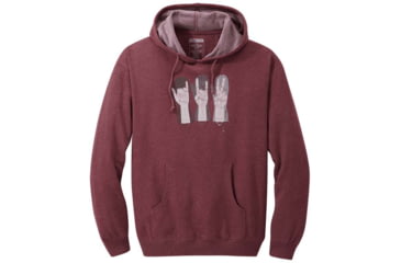 Image of Outdoor Research Alti Horns Hoodie - Mens, Crimson Hthr, Large, 2778111809008
