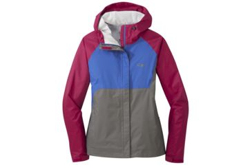 Image of Outdoor Research Apollo Jacket - Womens, Sangria Multi, Extra Small, 2691851561005