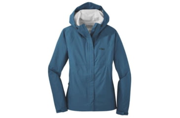 Image of Outdoor Research Apollo Rain Jacket - Womens, Celestial Blue, Small, 2691851576006