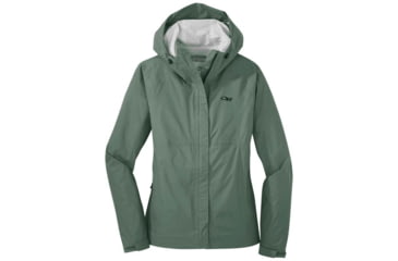 Image of Outdoor Research Apollo Rain Jacket - Womens, Cypress, Small, 2691851857006