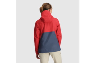 Image of Outdoor Research Apollo Rain Jacket - Womens, Rhubarb/Dawn, L, 2691852334008