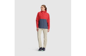 Image of Outdoor Research Apollo Rain Jacket - Womens, Rhubarb/Dawn, L, 2691852334008