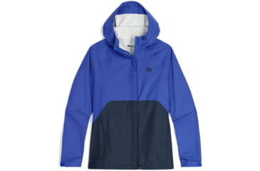 Image of Outdoor Research Apollo Rain Jacket - Womens, Ultramarine/Naval Blue, S, 2691852395006