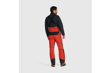 Image of Outdoor Research Archangel Bibs - Mens, Cranberry/Black, Large, 2775600421-L