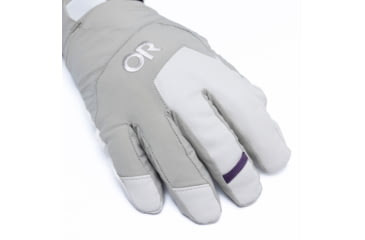 Image of Outdoor Research Arete Modular Gore-Tex Gloves - Womens, Pro Khaki/Oyster, Large, 3221632800008