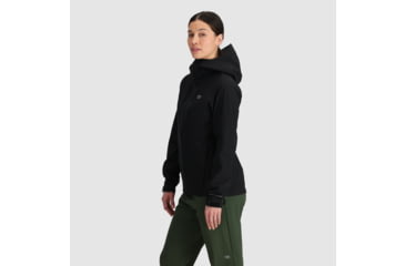 Image of Outdoor Research Aspire 3L Jacket - Womens, Black, XS, 3221070001005