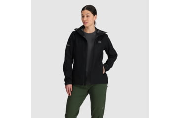Image of Outdoor Research Aspire 3L Jacket - Womens, Black, XS, 3221070001005