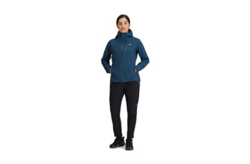 Image of Outdoor Research Aspire 3L Jacket - Womens, Harbor, Large, 3221072447008
