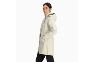 Image of Outdoor Research Aspire 3L Trench - Womens, Oyster, Extra Small, 3221102652005