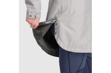 Image of Outdoor Research Aspire Trench - Women's, Large, Ash, 2876220920008