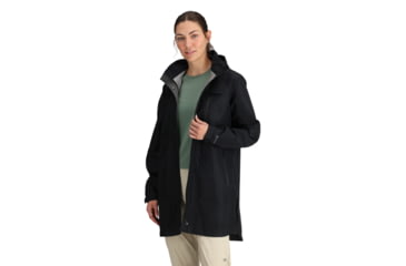 Image of Outdoor Research Aspire Trench - Womens, Black, Extra Large, 301002-0001-009