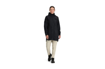 Image of Outdoor Research Aspire Trench - Womens, Black, Extra Large, 301002-0001-009