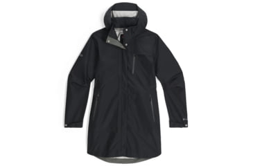 Image of Outdoor Research Aspire Trench - Womens, Black, Extra Large, 301002-0001-009