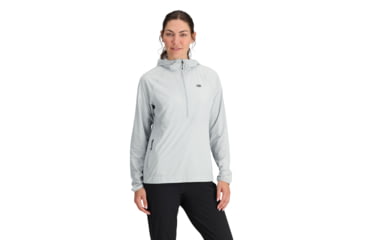 Image of Outdoor Research Astroman Air Sun Hoodie - Womens, Pebble, Extra Small, 3008561569005