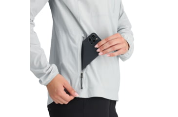 Image of Outdoor Research Astroman Air Sun Hoodie - Womens, Pebble, Extra Small, 3008561569005