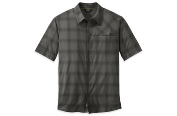 Image of Outdoor Research Astroman Shirt - Men's-Pewter/Charcoal-XX-Large