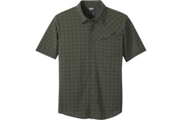 Image of Outdoor Research Astroman Short Sleeve Sun Shirt - Mens, Ivy, Small, 2744131777006
