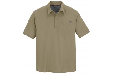 Image of Outdoor Research Astroman Sun Polo, Men's, Cafe, XL 250111-cafe-XL