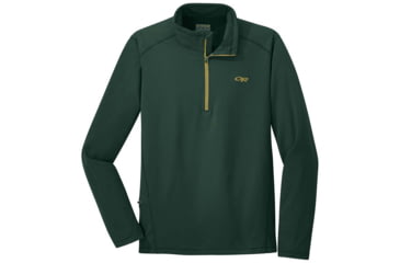 Image of Outdoor Research Baritone Quarter Zip - Mens, Fir, Extra Large, 2714571858009