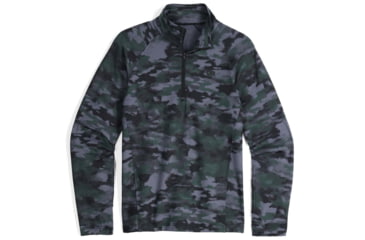 Image of Outdoor Research Baritone Quarter Zip - Mens, Grove Camo, Extra Large, 3004982532009