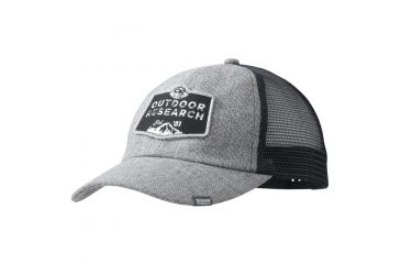 Image of Outdoor Research Big Rig Trucker Hat - Men's-Pewter