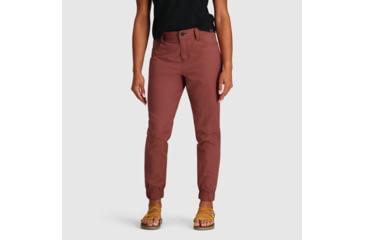 Image of Outdoor Research Canvas Joggers - Womens, Brick, S, 3002740465006