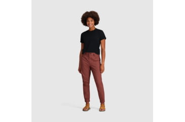 Image of Outdoor Research Canvas Joggers - Womens, Brick, S, 3002740465006