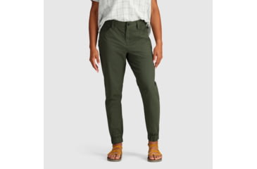 Image of Outdoor Research Canvas Joggers - Womens, Verde, M, 3002742284007