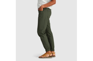 Image of Outdoor Research Canvas Joggers - Womens, Verde, M, 3002742284007
