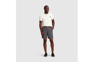 Image of Outdoor Research Canvas Shorts - Mens, 8in Inseam, Storm, L, 3002551288008