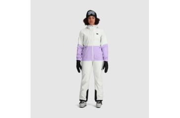 Image of Outdoor Research Carbide Bibs - Womens, Snow, Extra Large, 2775822033009
