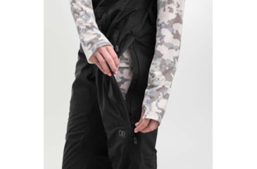Image of Outdoor Research Carbide Bibs - Womens, Solid Black, Extra Small, 2775821677005