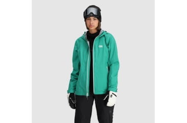 Image of Outdoor Research Carbide Jacket - Womens, Verdant, Extra Large, 2775812503009