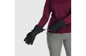 Image of Outdoor Research Carbide Sensor Gloves - Womens, Black, Large, 2776270001008