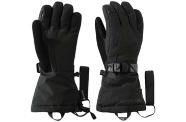 Image of Outdoor Research Carbide Sensor Gloves - Womens, Black/Storm, Medium, 2776271344007