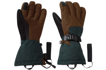 Image of Outdoor Research Carbide Sensor Gloves - Womens, Fir/Saddle, Small, 2776271927006