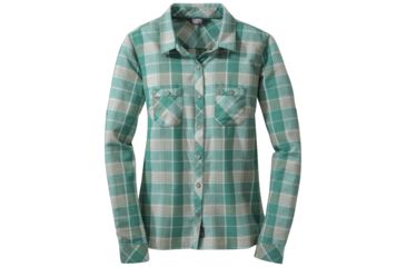 Image of Outdoor Research Ceres Long-Sleeve Shirt - Women's-Atlantis/Shade-Small