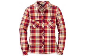 Image of Outdoor Research Ceres Long-Sleeve Shirt - Women's-Sangria-X-Small